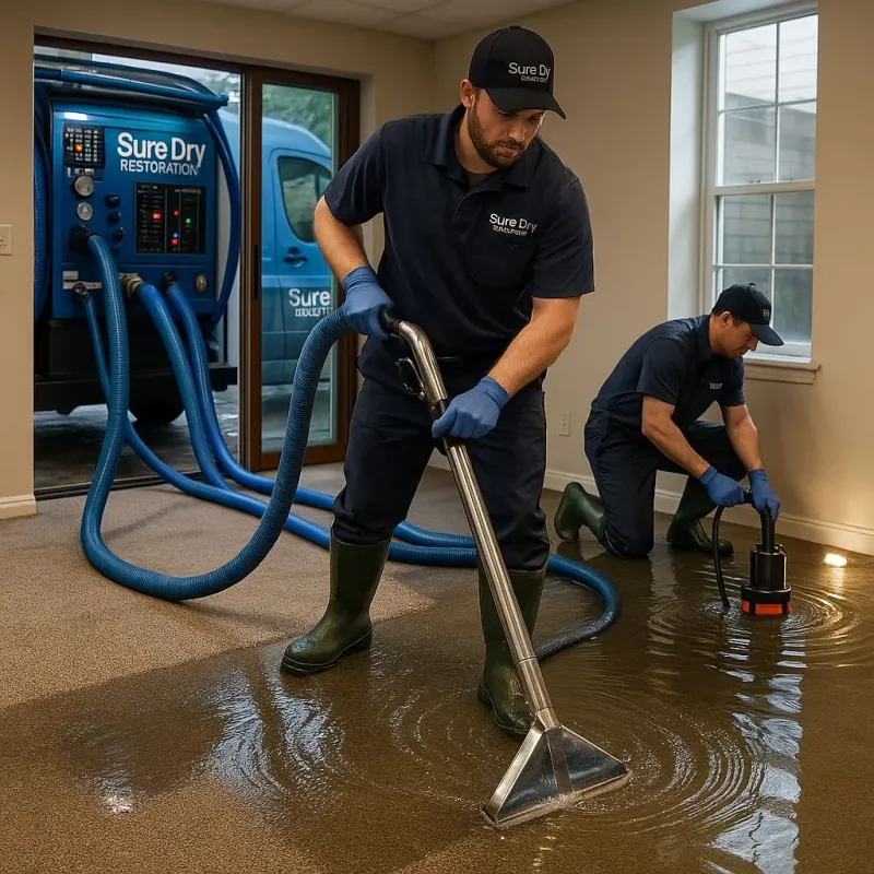 Water Extraction and Removal process in North Redington Beach, FL